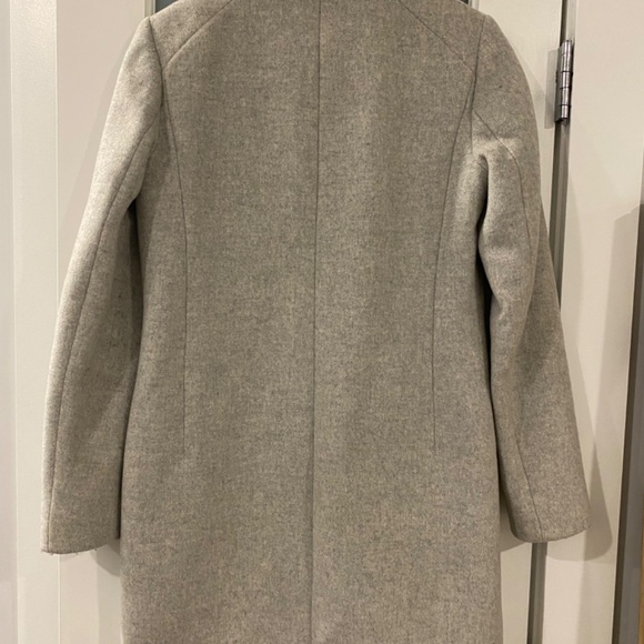 Wilfred Cocoon Coat, Heather Grey size XS - Picture 6 of 9